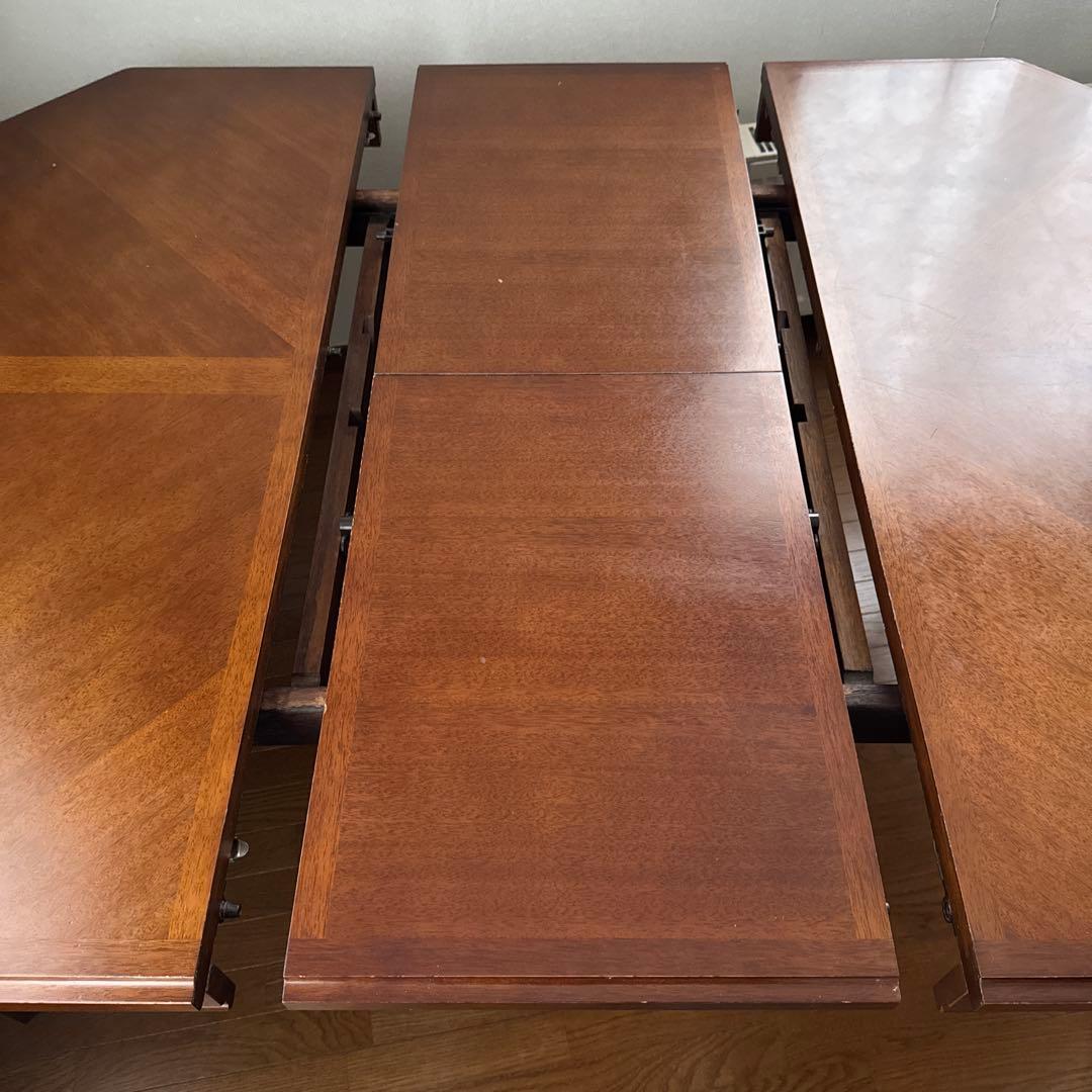 naruniマルニ 地中海ロイヤル パーティテーブル 伸長式ダイニングテーブル