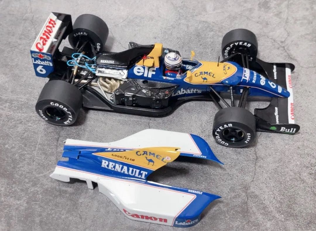 カスタム品 1/18 Quartzo ウィリアムズ ルノー FW14B - メルカリ