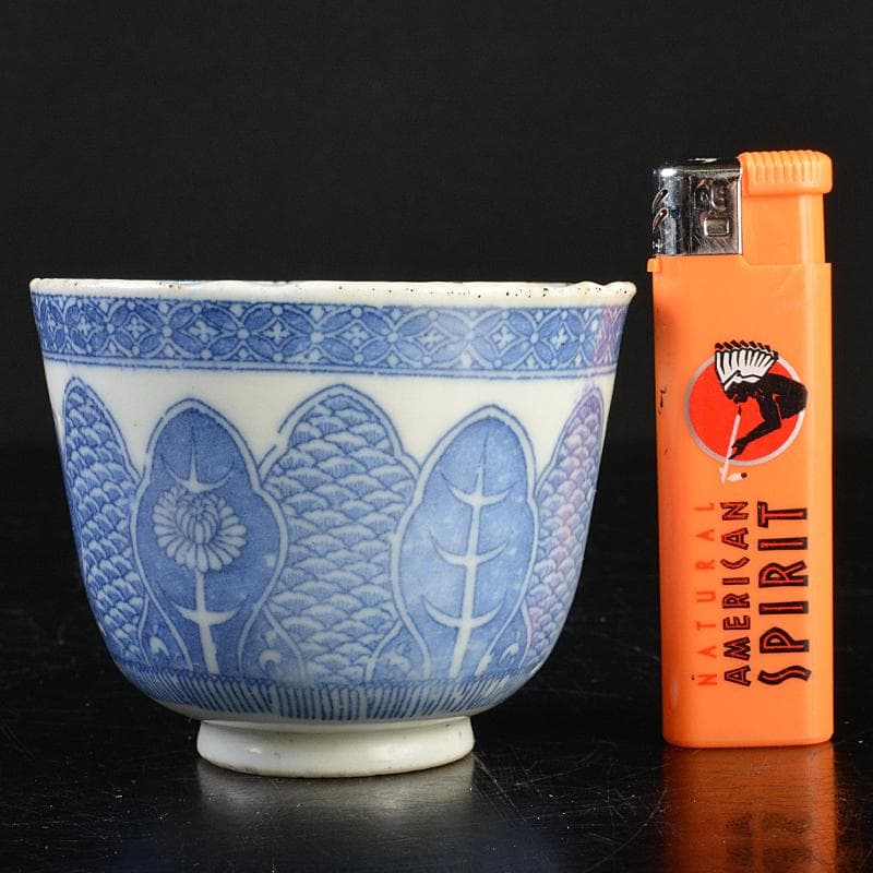 瀬戸焼 染付印判手 煎茶器 十二客 N R7222B - メルカリ