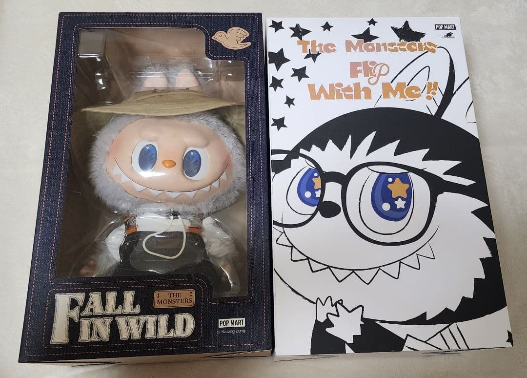 LABUBU FLIP WITH ME FALL IN WILD ぬいぐるみ3点