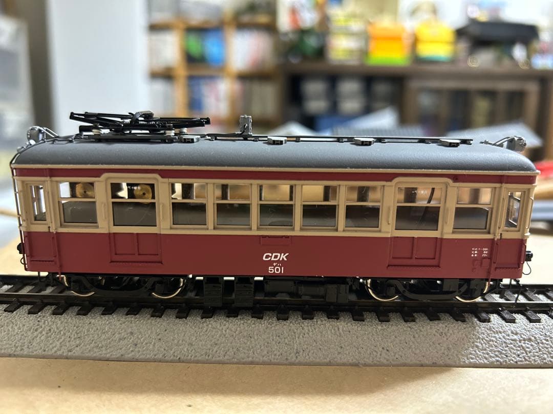 【ジャンク】モデルワム　1/87 12㎜ 銚子電鉄デハ501