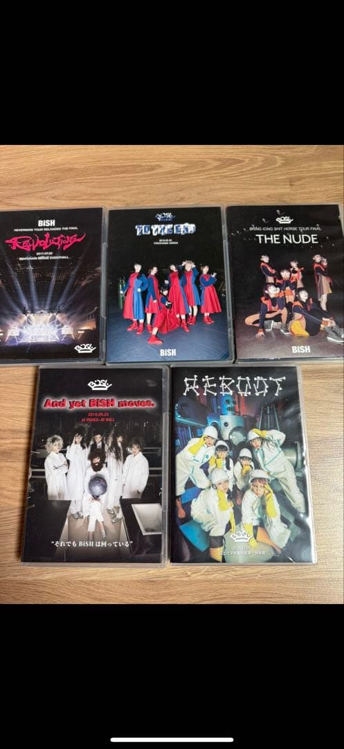 BiSH DVD 5枚セット - メルカリ