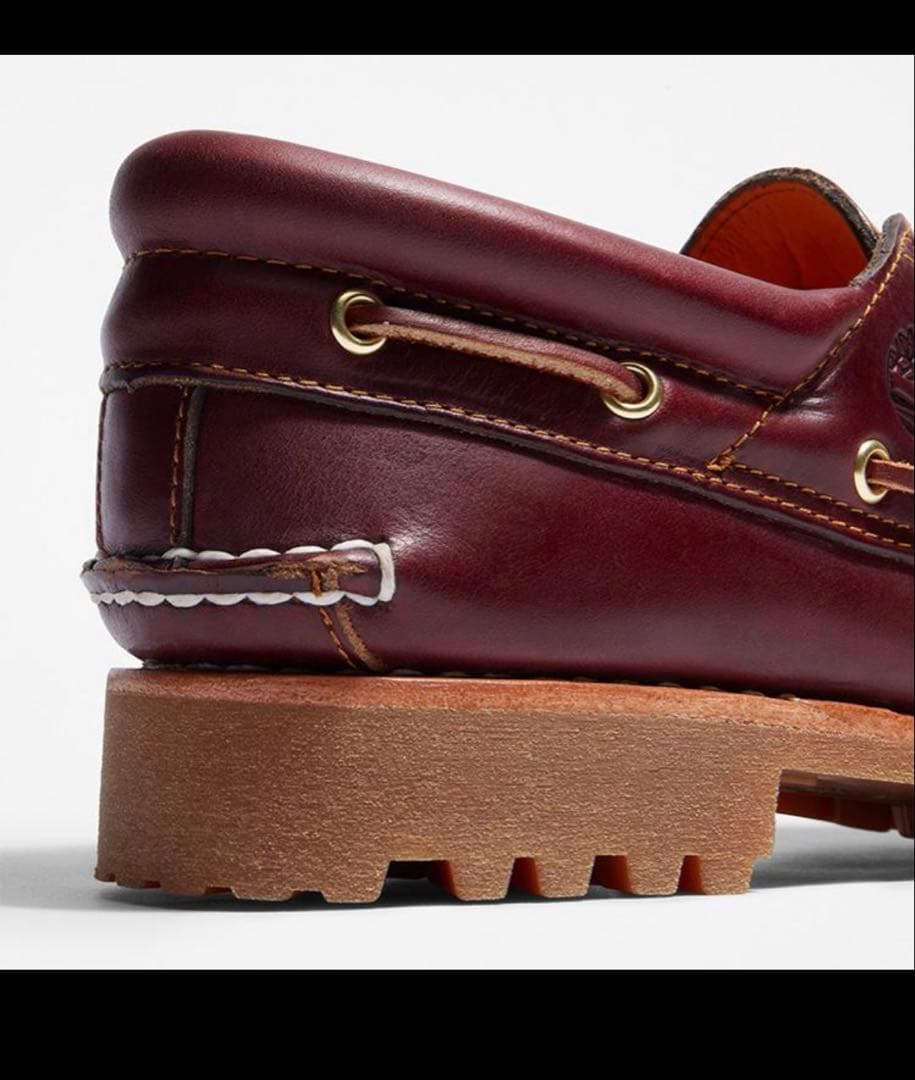 timberland 3eye 新品未使用 27cm バーガンディ ティンバー