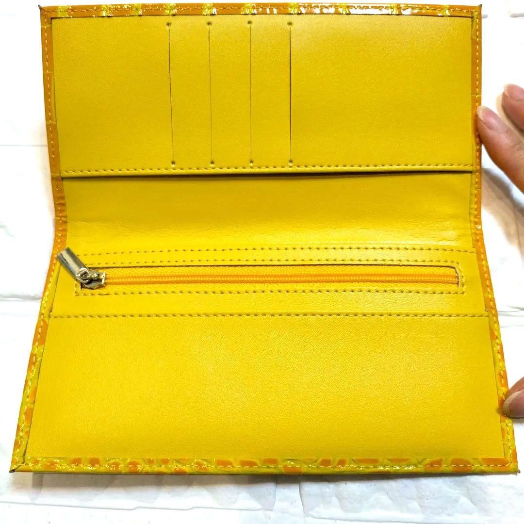 ☆新品未使用☆ 2020.2月 皇居 長財布 黄色 イエロー 京都で金運