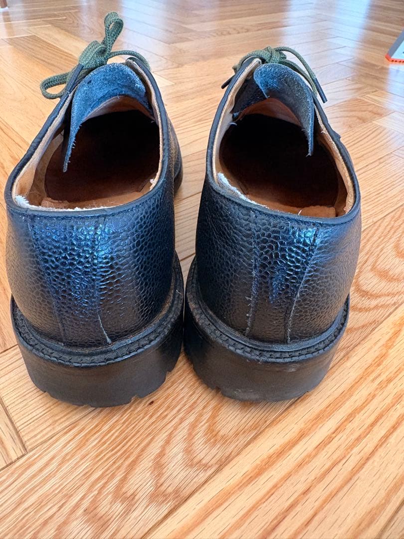 SANDERS MilitaryDerby CommandSole シボ加工