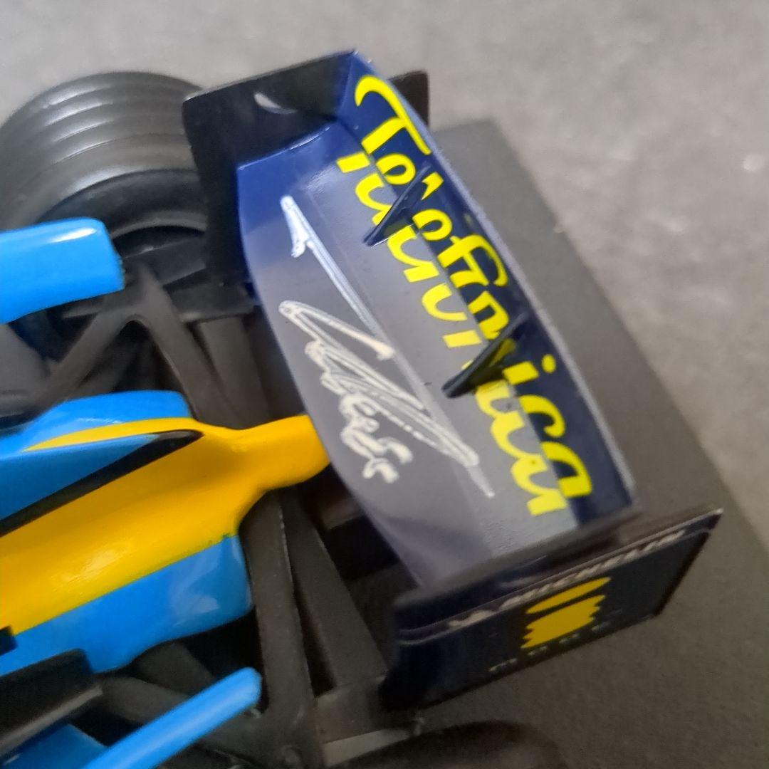 1/18 ルノー R24 フェルナンド アロンソ 直筆サイン入り モデルカー