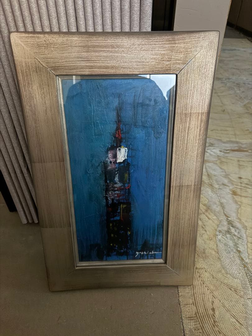 吉岡耕ニ　油彩empire state Bd