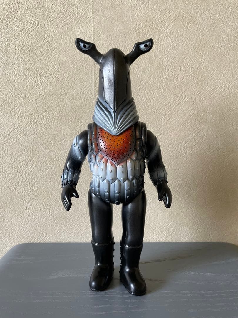 ペガッサ星人 ブルマァク 黒成型 スタンダードサイズ ソフビ