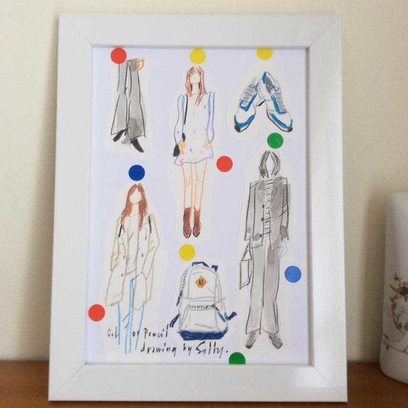 PIN-UP  オリジナルイラスト