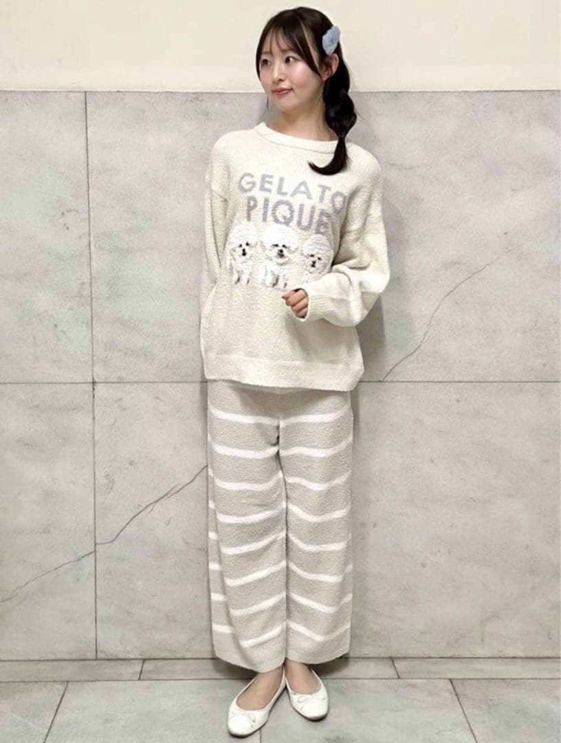 新品未使用 タグ付き 【 2025秋冬新作 】ジェラートピケ 長袖 パジャマ