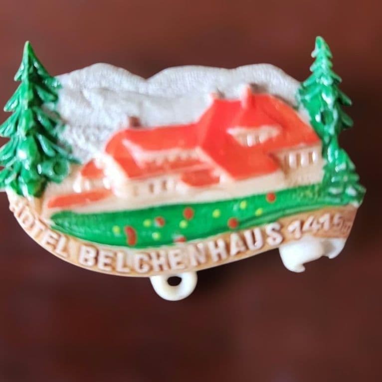 ヴィンテージドイツ観光名所 バッジ スーベニアバッジ 城 大聖堂