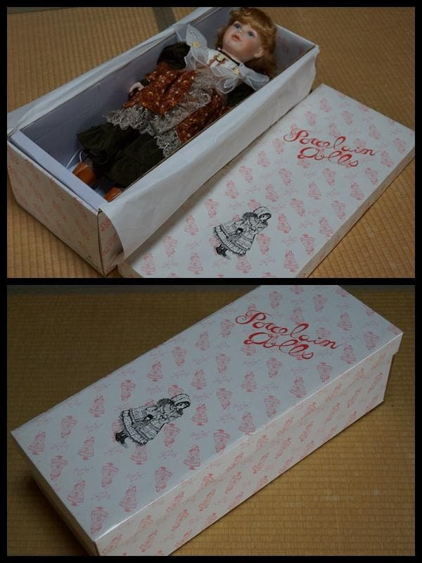 イギリス限定可愛らしいビスクドール女の子磁器人形by J.C.leonherdt