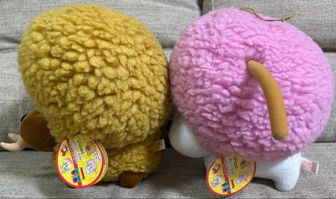 アフロ犬 ぬいぐるみBIG PART4 ファンキー犬 先祖犬 ワタアメ犬 オサゲ