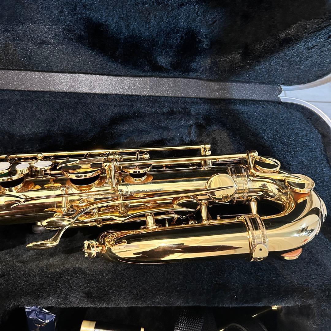 【美品】château バリサク　バリトンサックス　ショートベル　本体