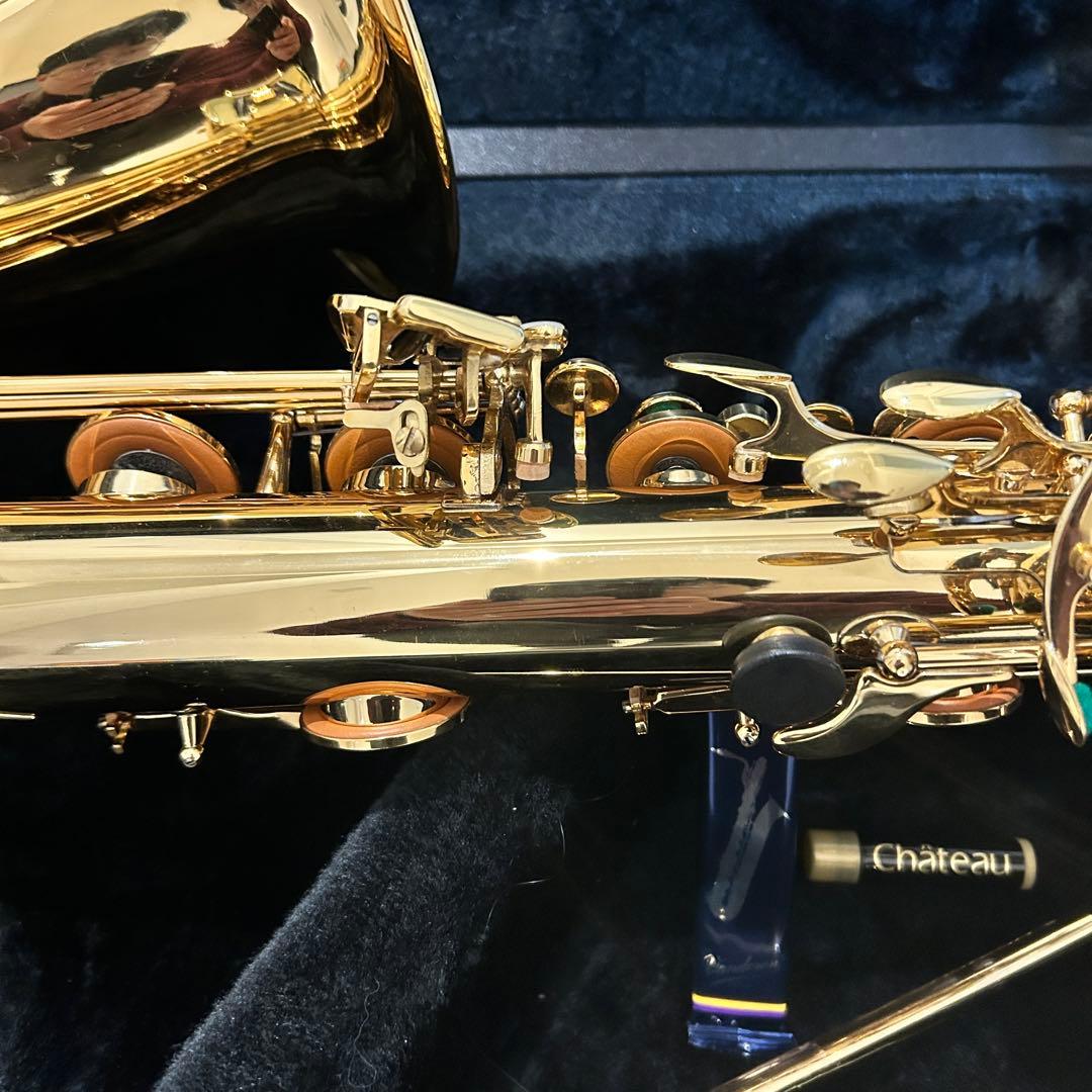 【美品】château バリサク　バリトンサックス　ショートベル　本体