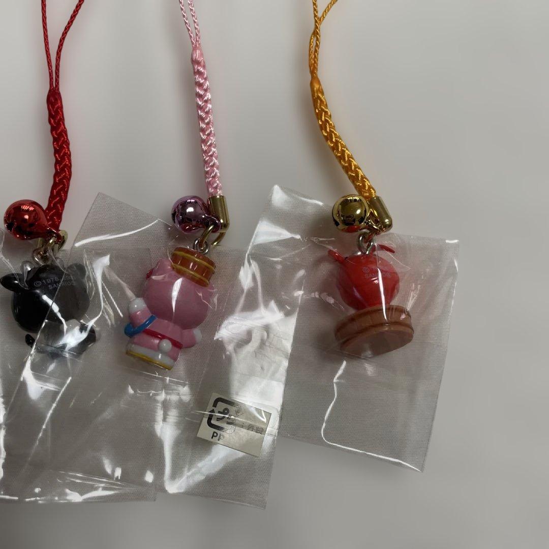 新品◆ハローキティ ご当地キティ 根付けストラップ 三重県 9個セット◆匿名配送