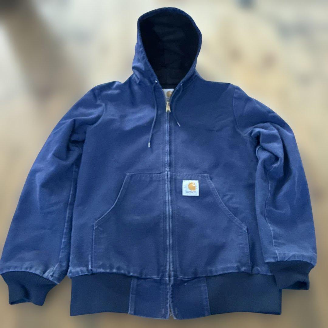 Carhartt アクティブジャケット stussy元ネタの幻級ネイビー色