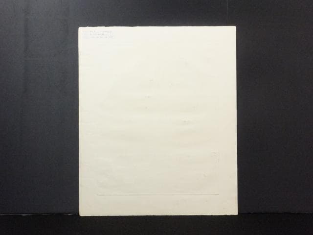 BAT希少作品 菅井 汲 直筆サイン『雲 スガイ最大の緊張』エッチング0723J