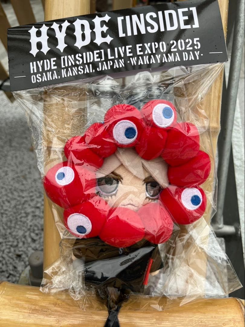 HYDE×ミャクミャク LIVE EXPO 2025 ぬいぐるみ