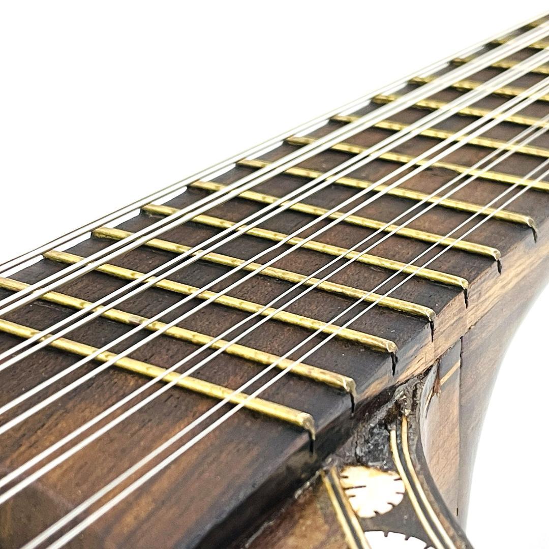 バンドゥリア 12弦 民族楽器 マンドリン系 ギター【整備済 ダメージ