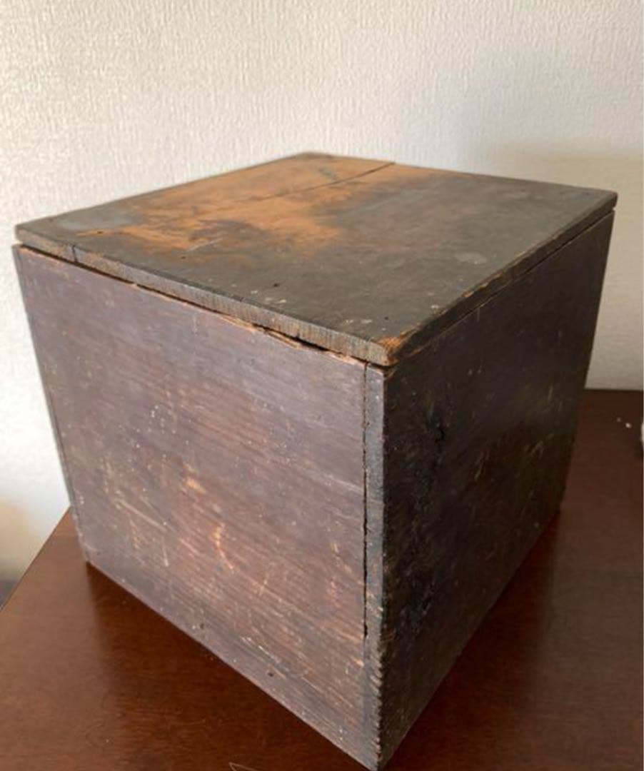 清時代　水指•マラカイト•緑釉•福字紋緑釉水指　共箱　共布