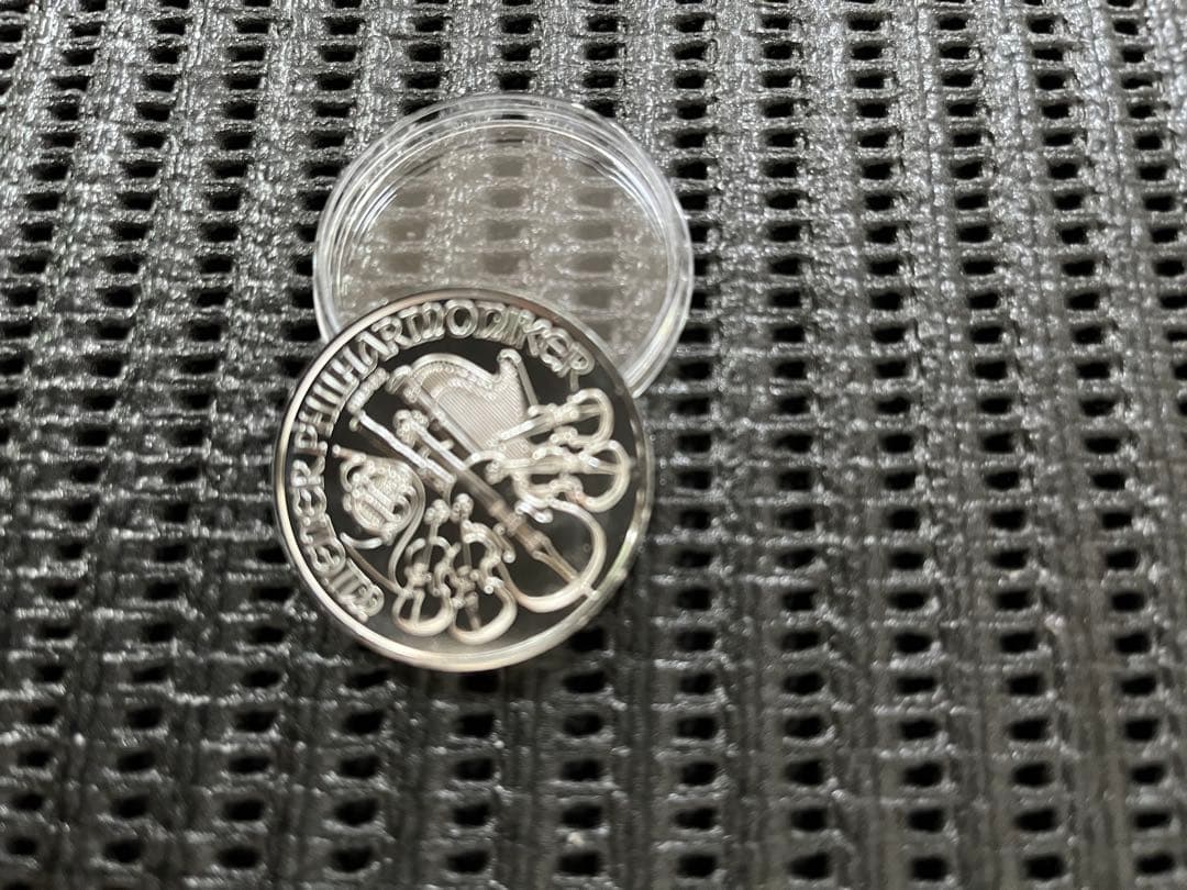 オーストリアウイーン銀貨1オンス2021【クリアケース付き】1枚【新品未