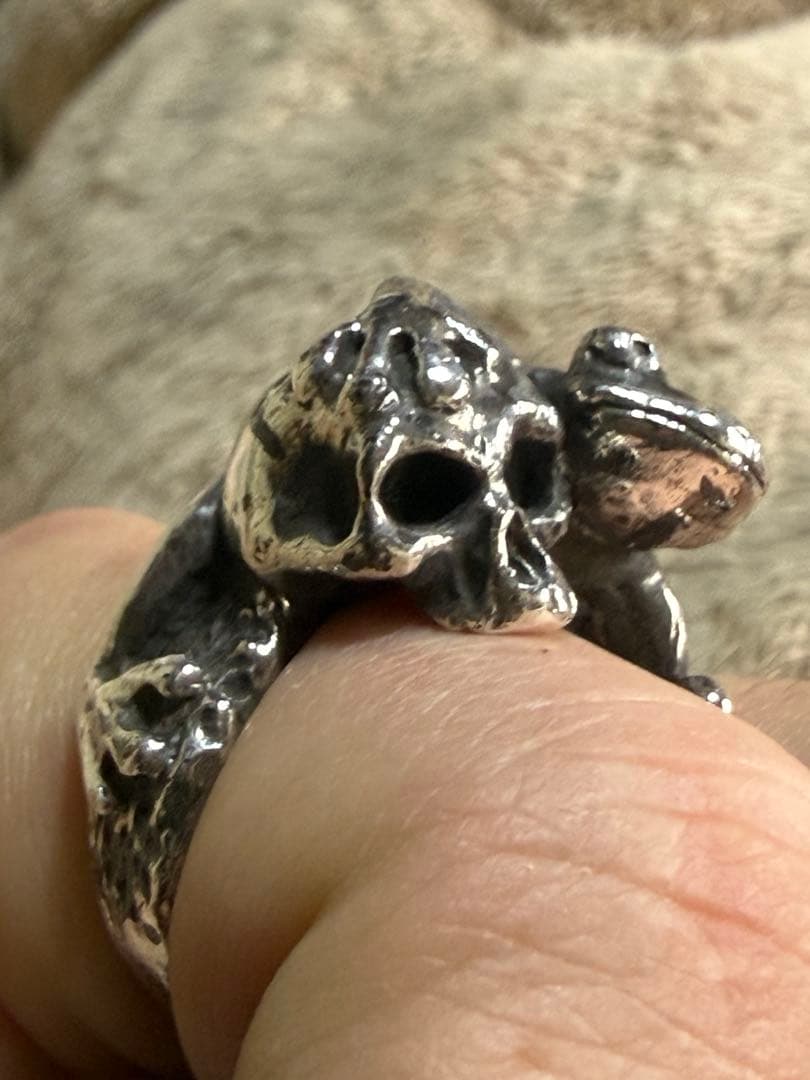グレートフロッグ　リング　925
