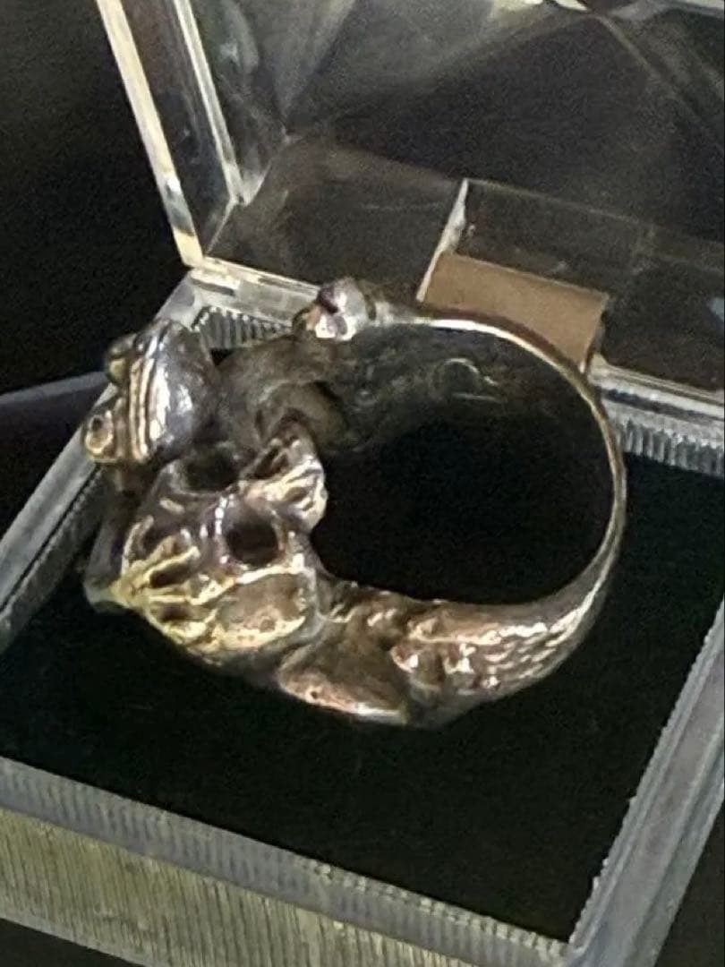 グレートフロッグ　リング　925