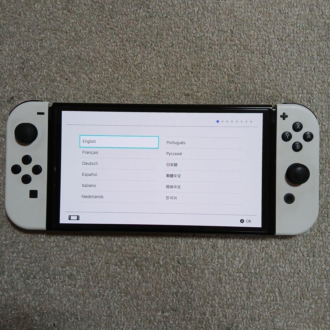 Nintendo Switch　有機モデル　ホワイト