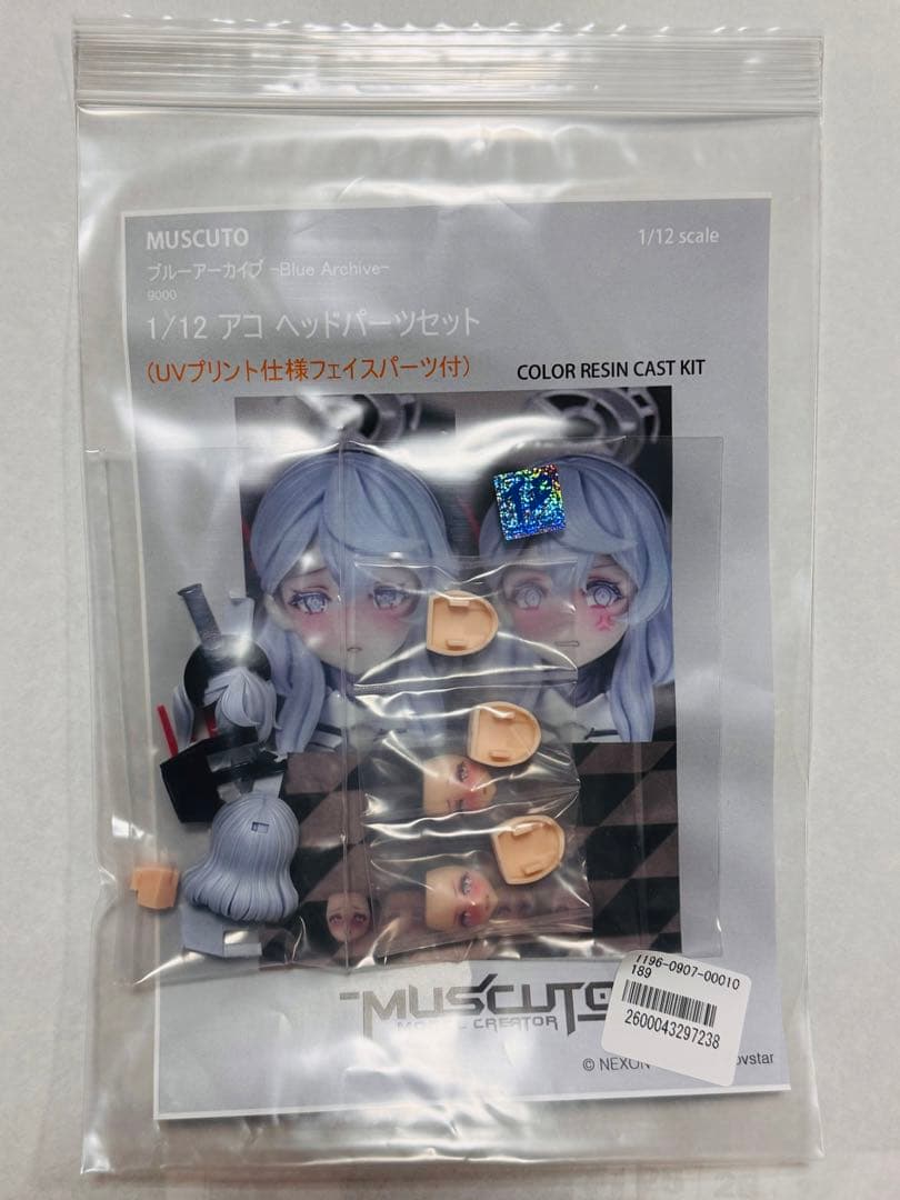 muscuto 1/12 天雨アコ ヘッドパーツセットTFO メガミデバイス - メルカリ