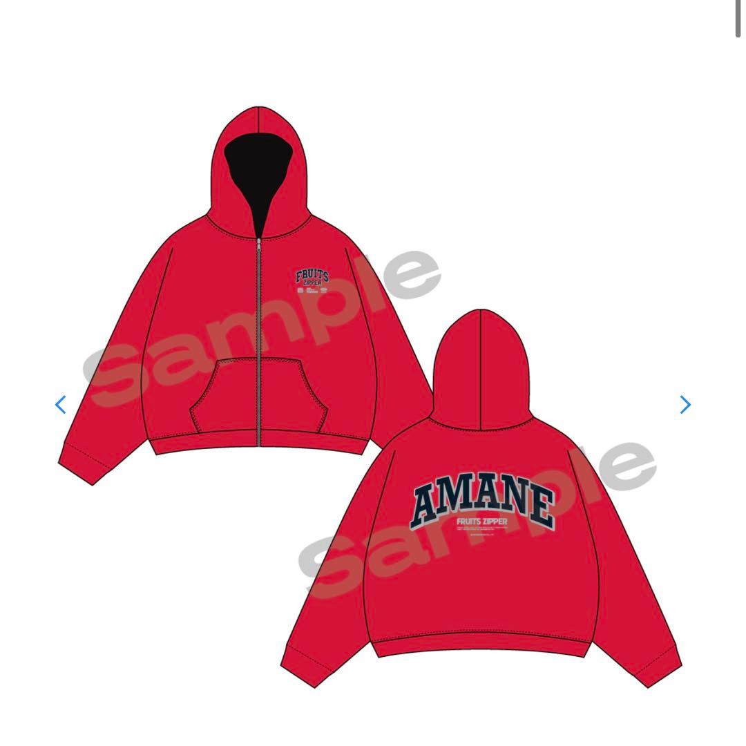 ファンクラブ限定】 FRUITSZIPPER 推しアピ パーカー 月足天音