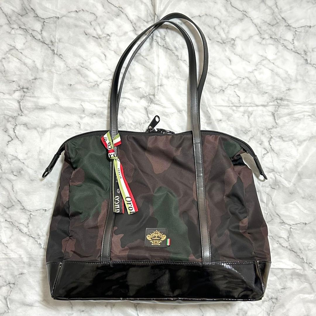 美品 ORONIANKO イタリア製 ビジネスバッグ　高級　ブラック
