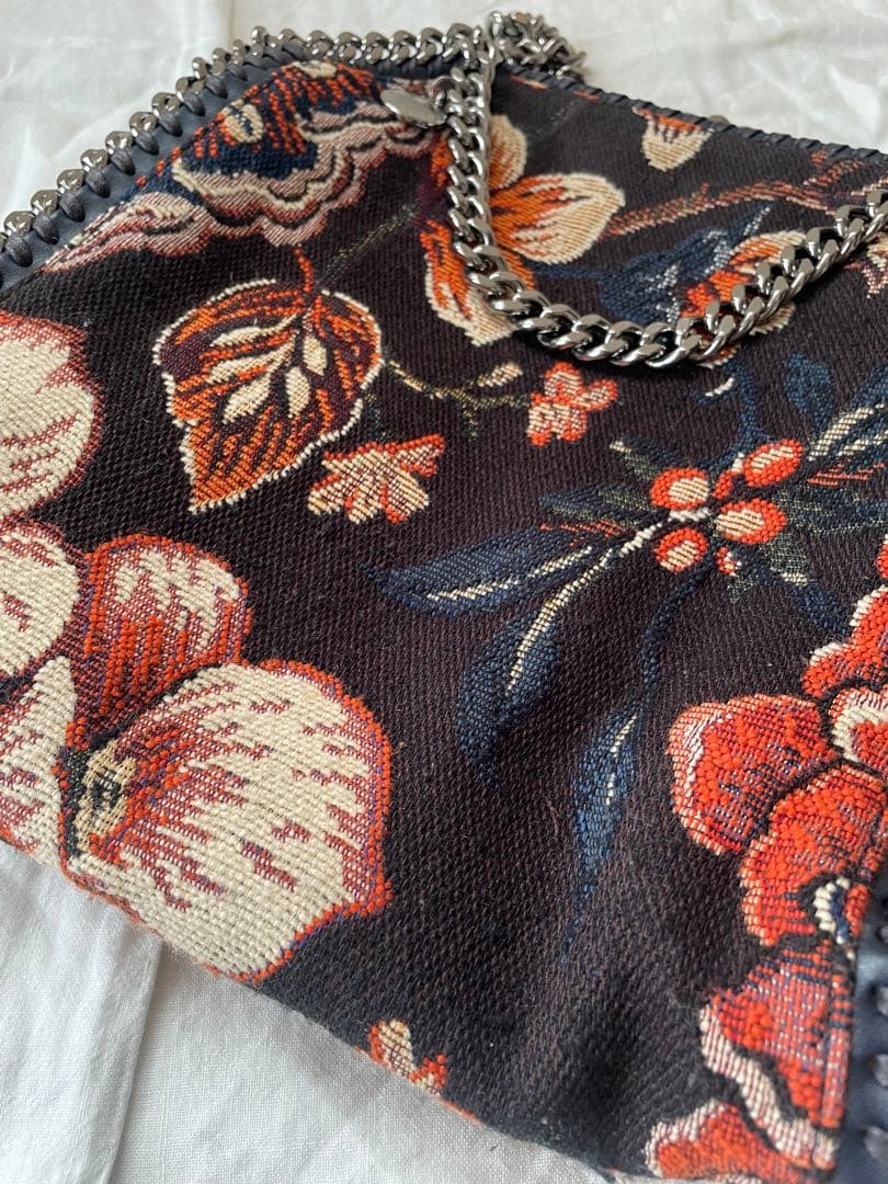 ステラマッカートニー ファラベラ ゴブラン 2way 花柄 ショルダーバッグ