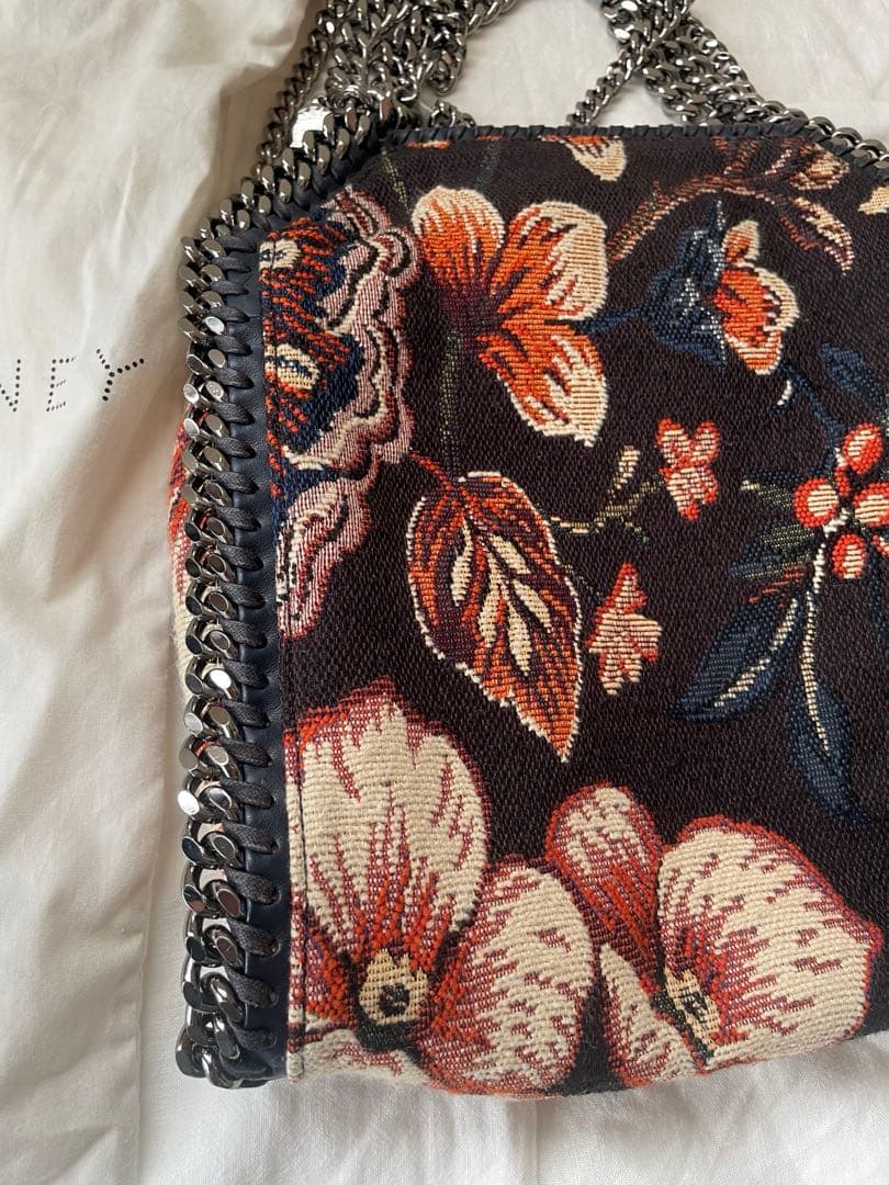 ステラマッカートニー ファラベラ ゴブラン 2way 花柄 ショルダーバッグ