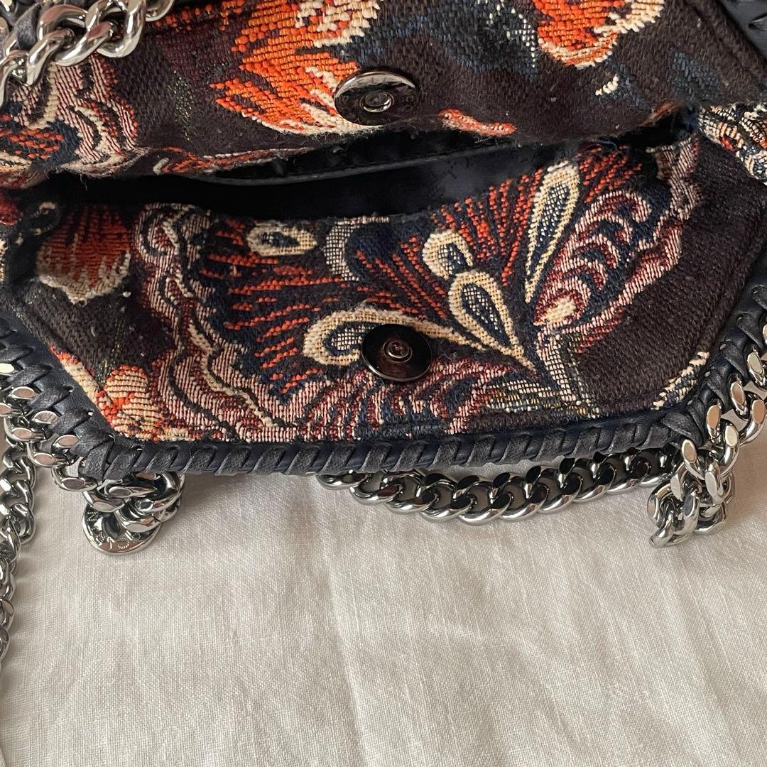 ステラマッカートニー ファラベラ ゴブラン 2way 花柄 ショルダーバッグ