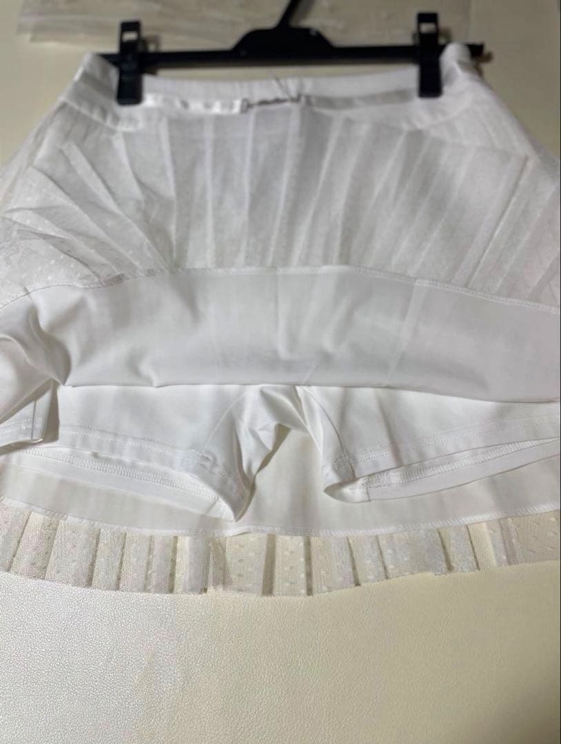 【最終値下げ】タグ付き フェアライアー レース ゴルフウェア　ミニスカート