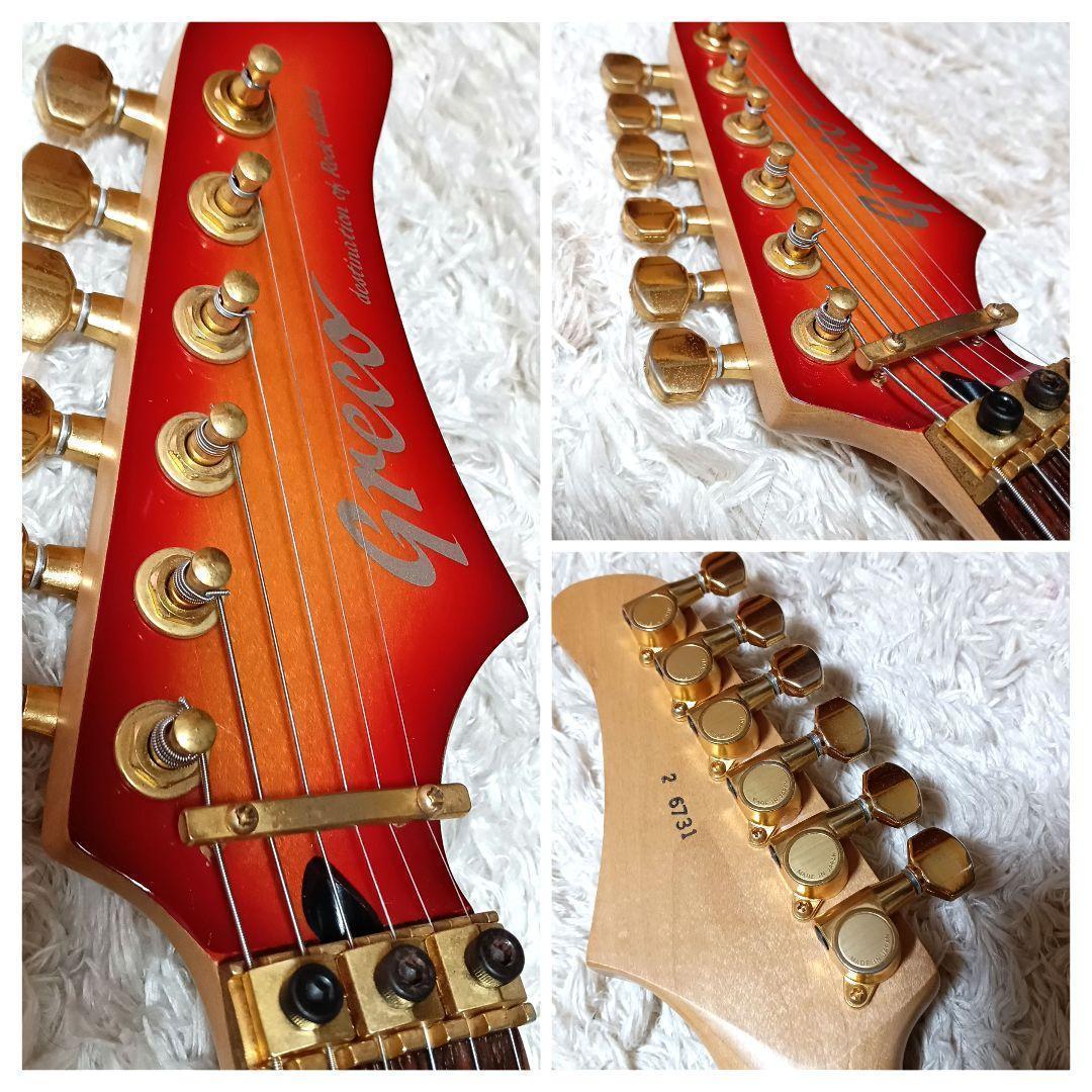 良品 Greco GP-550 グレコ フロイドローズ エレキギター ストラト