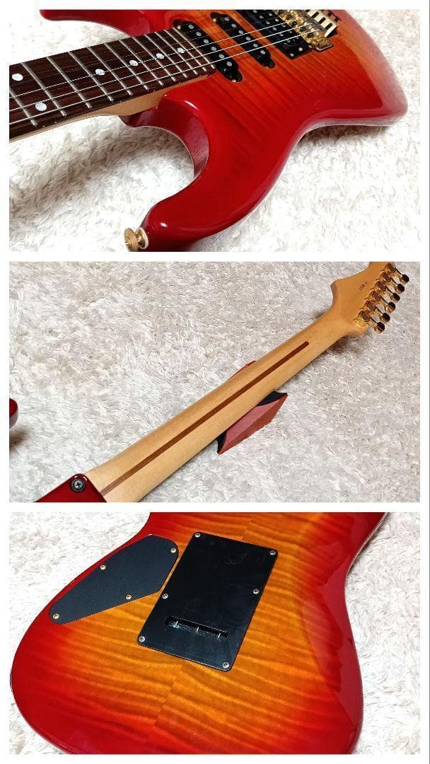 良品 Greco GP-550 グレコ フロイドローズ エレキギター ストラト