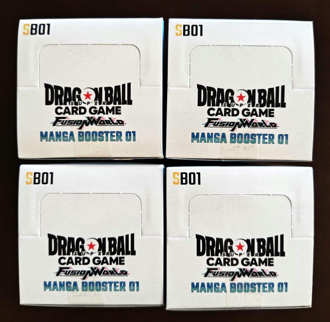 ドラゴンボール MANGA BOOSTER 01 [SB01] BOX 4BOX