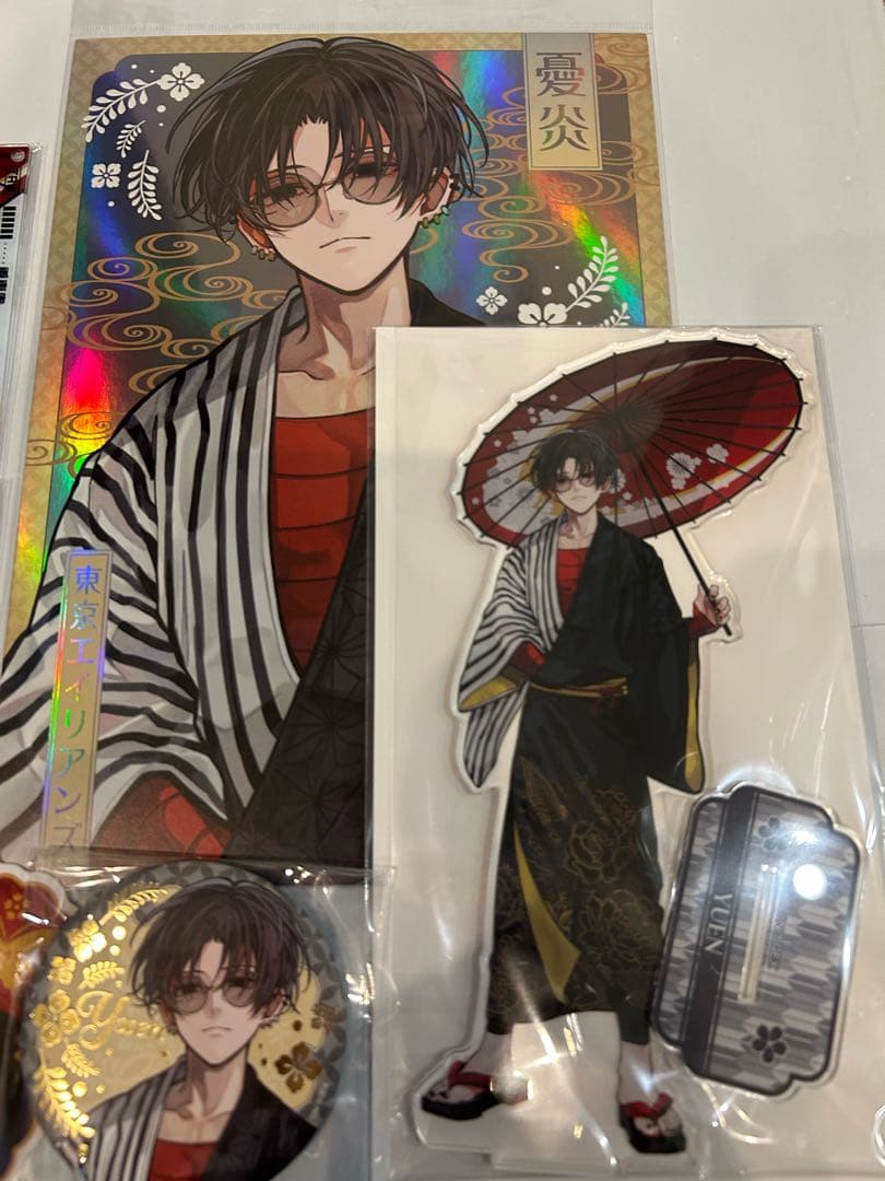 東京エイリアンズ　推し旅　ビッグアクリルスタンド　ステッカー　憂炎
