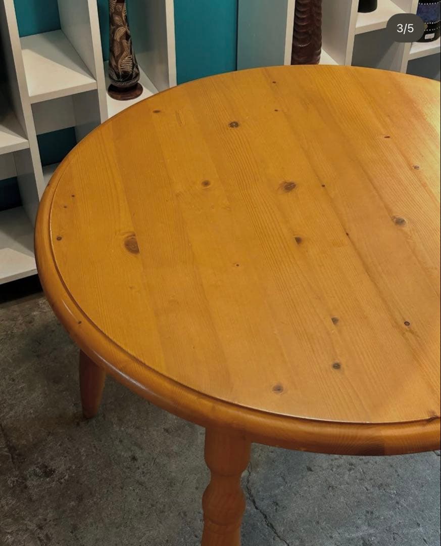 ラウンドダイニングテーブル【monoroom町田】