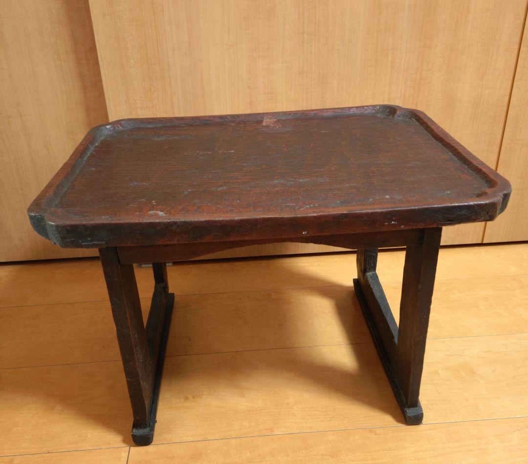 李朝膳 ソバン (小盤) 骨董 韓国アンティーク小机ハグオーワー - メルカリ