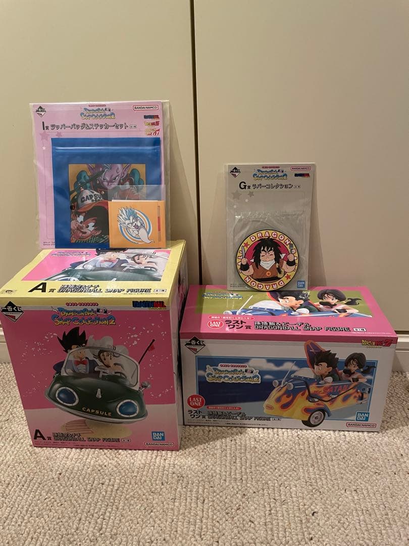 一番くじ ドラゴンボール A賞 ラストワン賞 セット 悟空 チチ