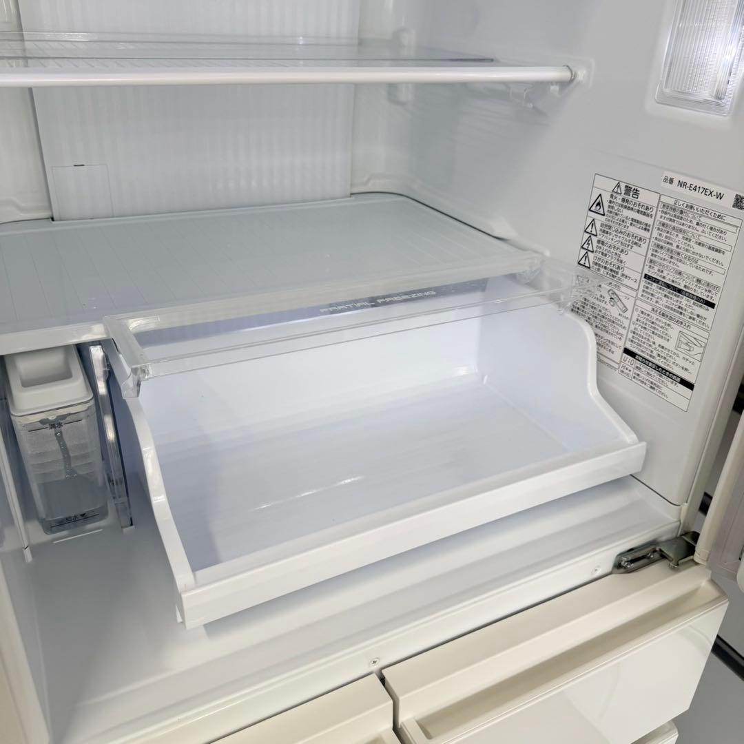 【超美品‼️】パナソニック 2021年製 406L冷蔵庫ナノイー 微凍結パーシャル