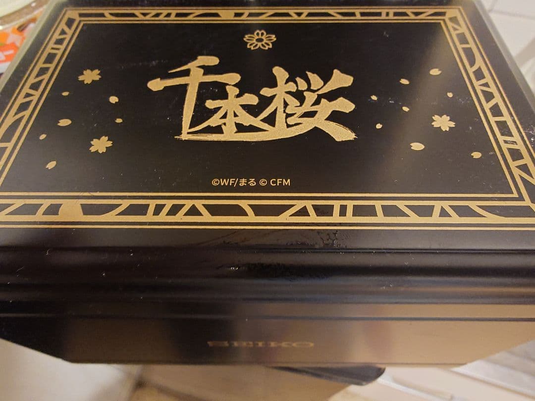 SEIKO クロノグラフ 初音ミク　千本桜　オルゴールケース付