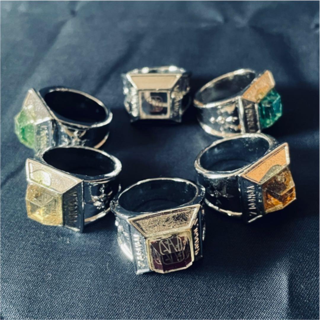 廃盤 家庭教師ヒットマンREBORN! リボーン シモンリング 6点