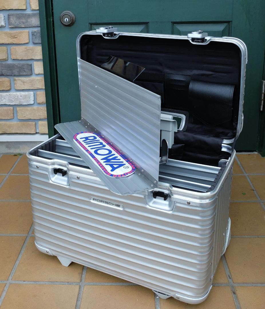 リモワ 985.51『ポルシェ』特別仕様 2輪TSAパイロット56L 激レア新同