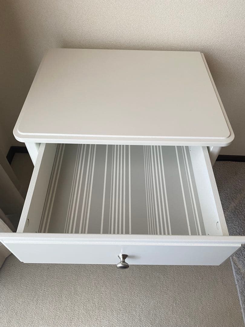 取引中】IKEA TYSSEDAL サイドテーブル 白の通販はau PAY マーケット