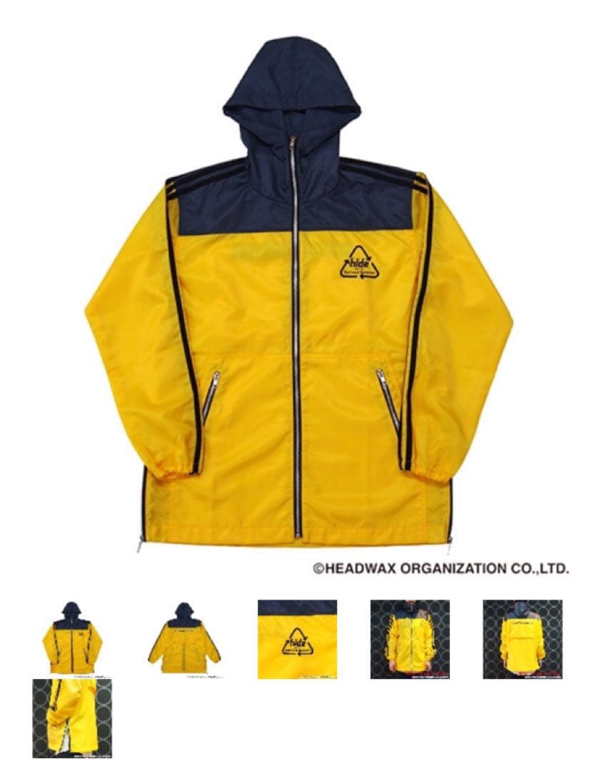 hide ラインパーカー (hide ver.) hide ラインパーカー hide刺繍ver