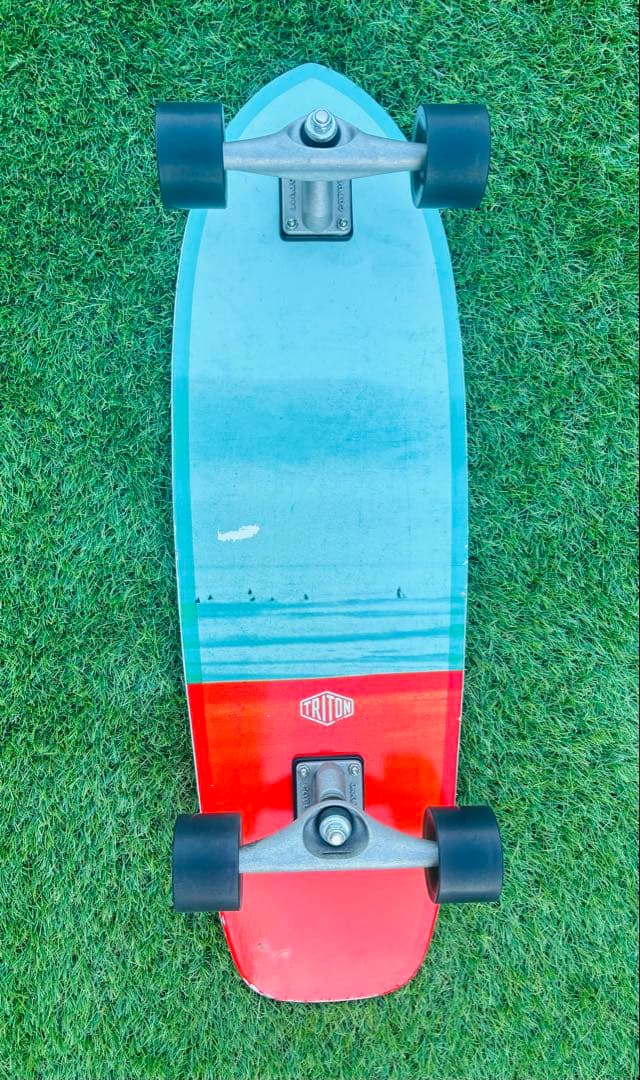 【土日特価】【美品】 CARVER TRITON サーフスケート日本限定モデル